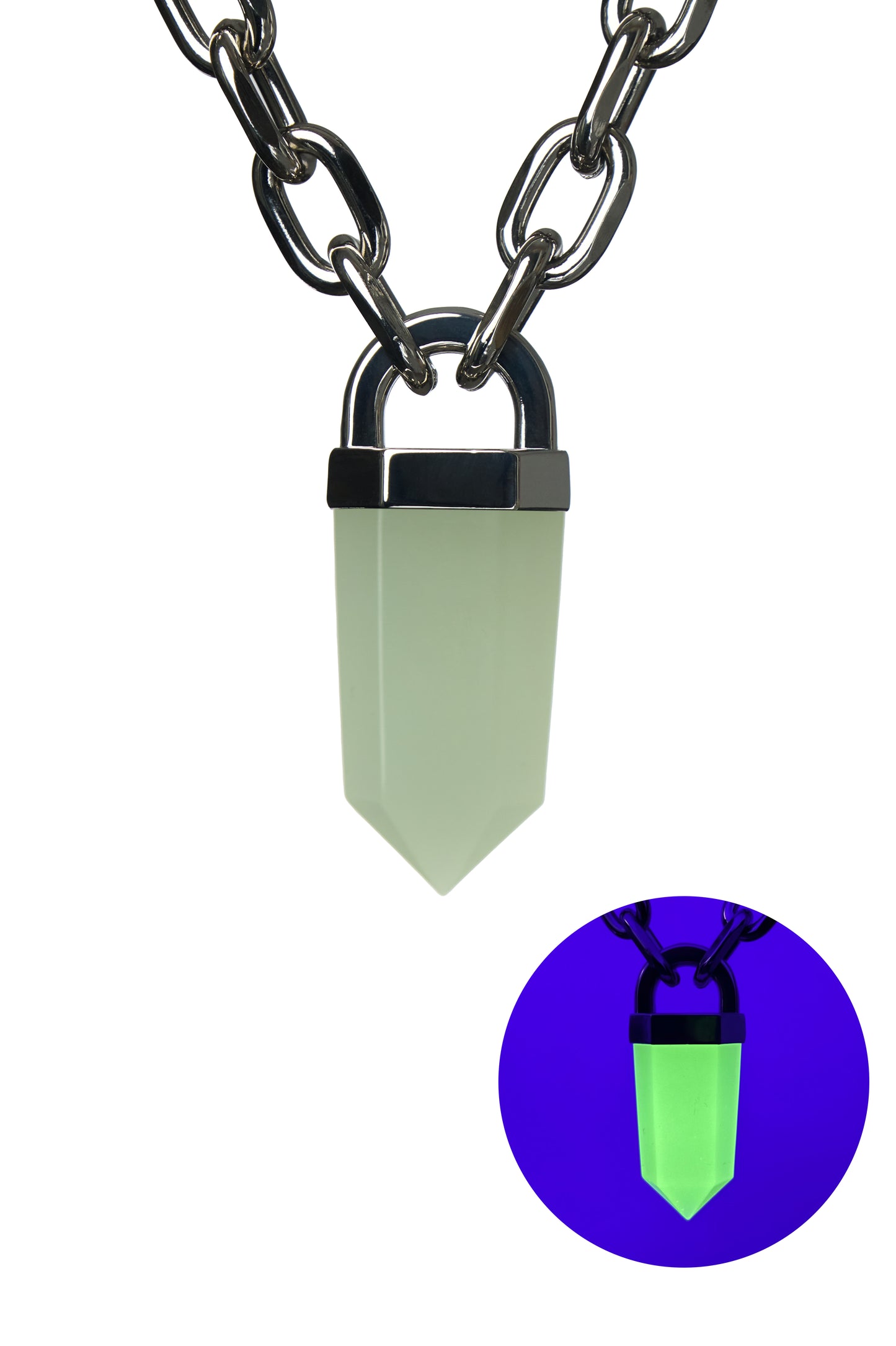 Pendule en argent