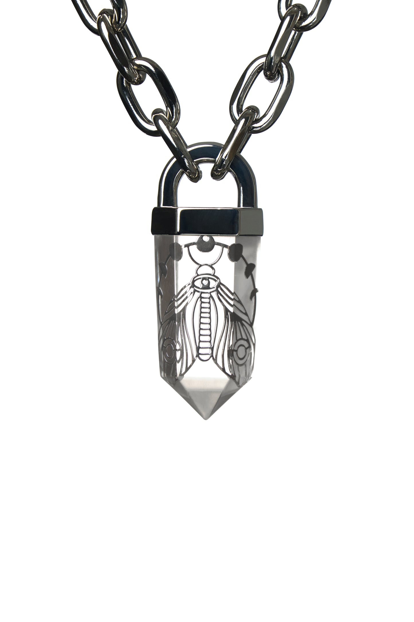 Pendule en argent
