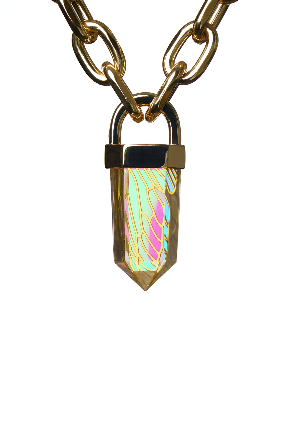 Goldenes Babypendel