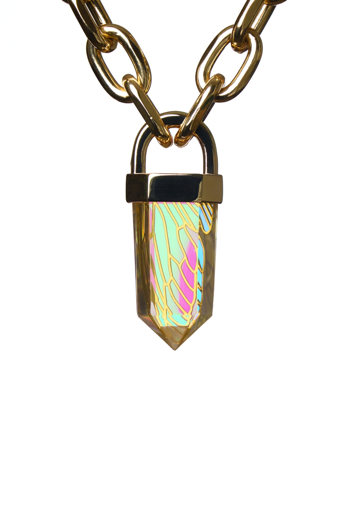 Goldenes Babypendel