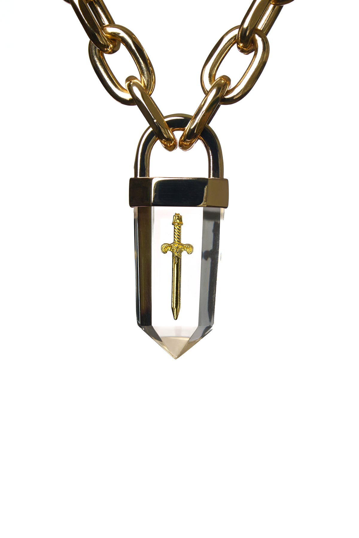 Goldenes Babypendel