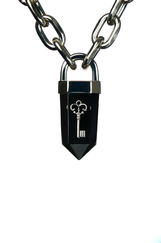 Serrure et clé en argent 🔐