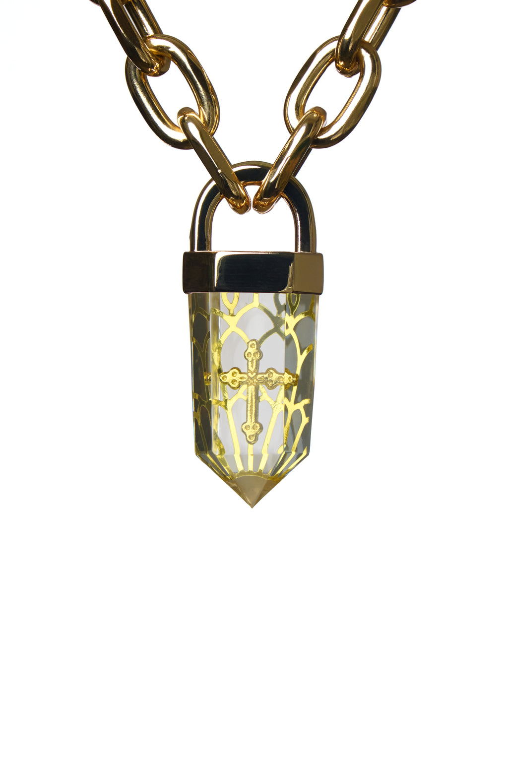 Goldenes Babypendel