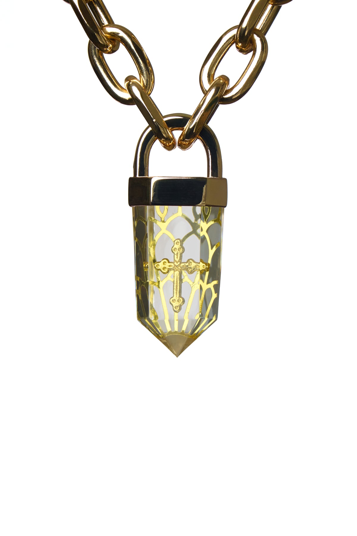 Goldenes Babypendel