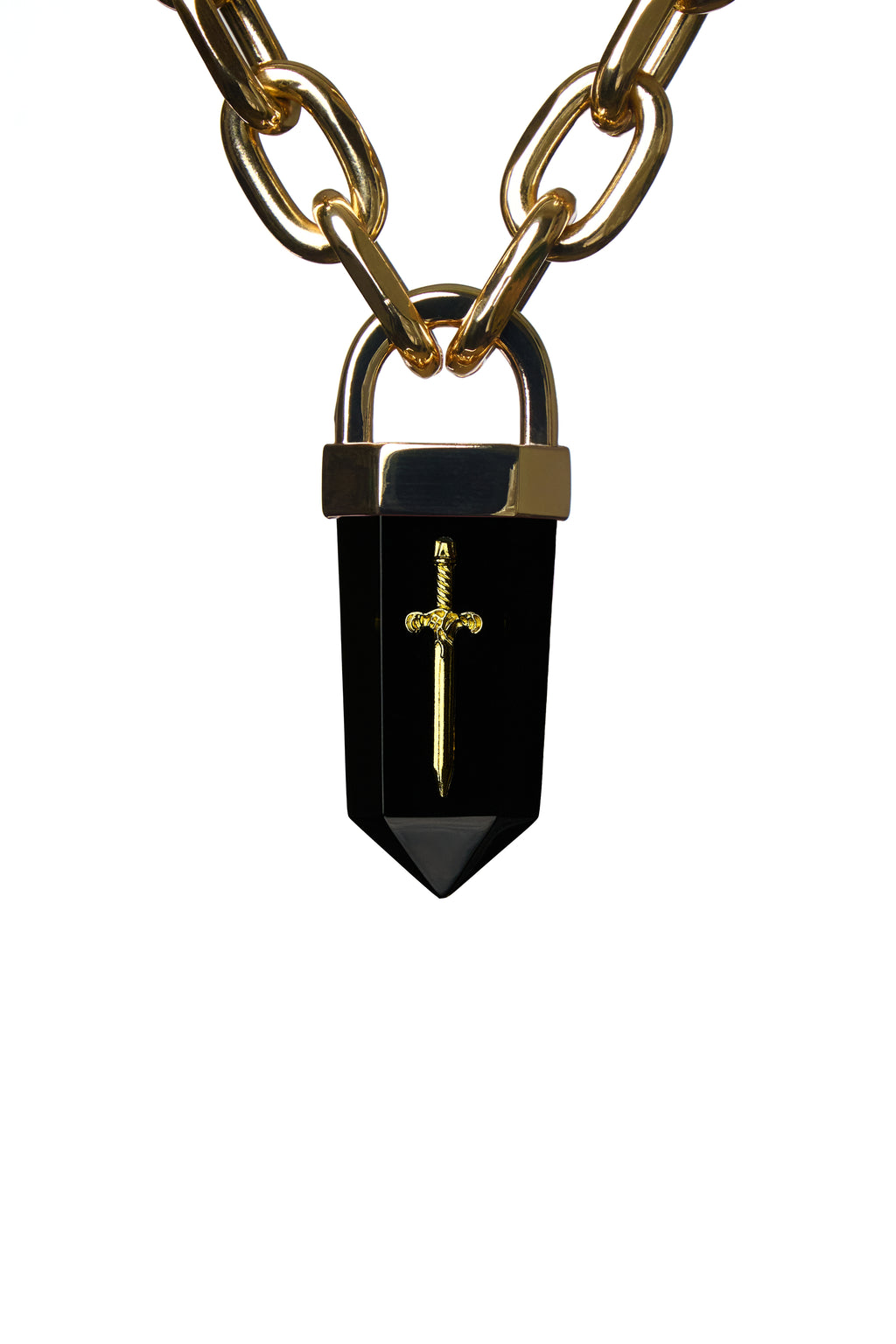 Goldenes Babypendel