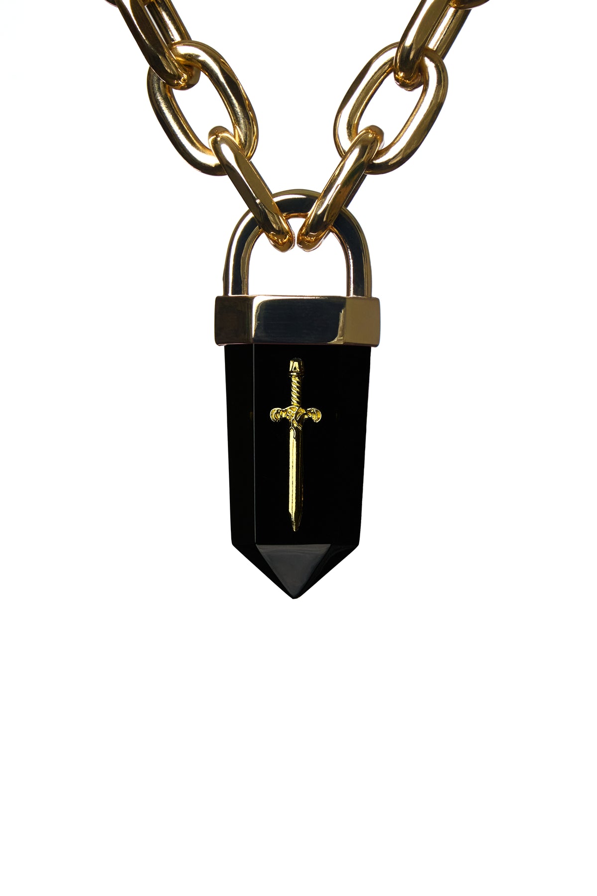 Goldenes Babypendel