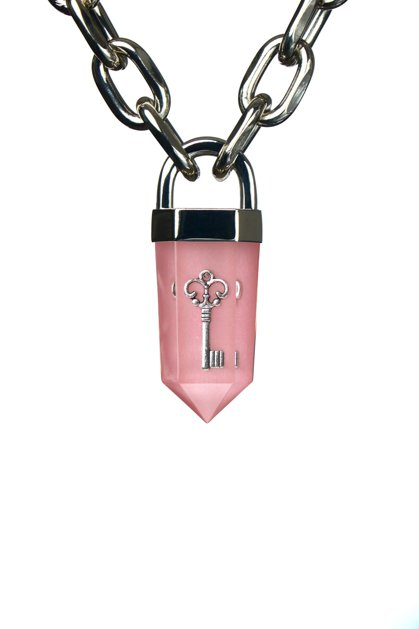 Serrure et clé en argent 🔐
